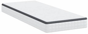 Matrac Fehér és Szürke 70 x 200 cm Bonell Rugó