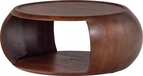 Cole dohányzóasztal, barna, Woood