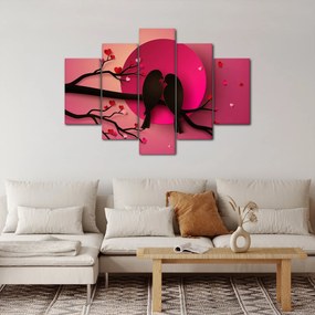 Kép - Szerelmes madarak (150x105 cm)