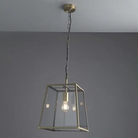 Endon klasszikus modern függeszték hurst antik sárgaréz átlátszó end95835