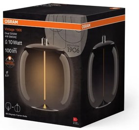 LED Izzó VINTAGE FILAMENT E27/4W/230V 2700K füstszínű - Osram