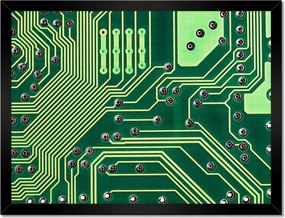Poszterek keretben 40x30 Elektro maratott csempe