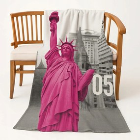 Polár Takaró Polár Pléd Meleg 130x160 Ágytakaró Puha Takaró