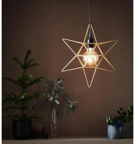 Markslöjd 705298 - Karácsonyi dekoráció CONTOUR 1xE27/40W/230V arany