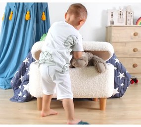 Puff PIXI 37x61 cm fehér