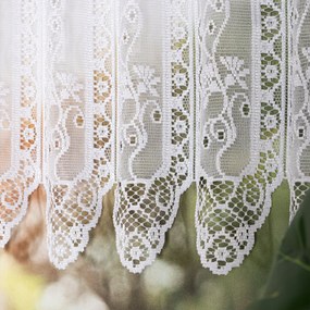 Mg Irigység panel jacquard fehér 667/001 200x40cm Kész M