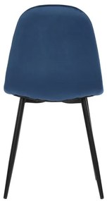 Kék Bársony Étkezőszék. CT-971 BLUE4