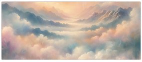 Kép - Felhők (120x50 cm)