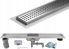 Zuhanyfolyóka 120 cm alacsony beépítés 52 mm M06 minta