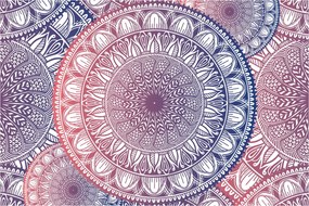 Mandala kép (90x60 cm)