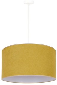 Duolla - Csillár zsinóron BRISTOL 1xE27/15W/230V átm. 45 cm sárga/fehér