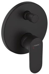 Hansgrohe Vernis Blend zuhany és fürdő csaptelep vakolat alatti rész nélkül fekete matt 71466670