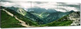Vászonkép 90x30 Főgerinc a Tátrában