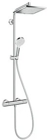Hansgrohe Crometta E zuhanyrendszer termosztatikus csapteleppel króm 27271000