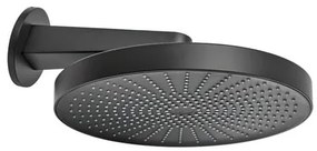 Fejzuhany SAT a falra zuhanykarral együtt fekete matt SATBSHS81SETC