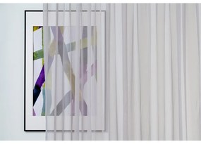 Szürke átlátszó függöny 140x245 cm Voile – Mendola Fabrics