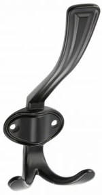 Fogas fém, CORUNA-D, kalaptartós, fekete matt