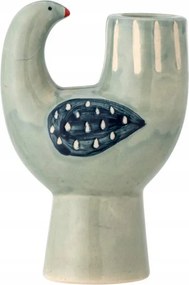 Bloomingville Trudy Kerámia gyertyatartó Madár Kék