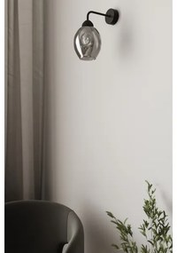 Sollux SL.1143 - Fali lámpa FILLAN 1xE27/60W/230V fekete