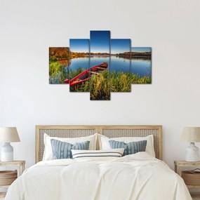 Egy piros pont képe (150x105 cm)