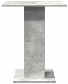 Betonszürke szerelt fa bisztróasztal 60 x 60 x 75 cm