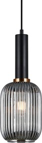 ITALUX PND-5588-1M-BK-SG ANTIOLA Egyágú Függesztett Lámpa Fém E27 IP20