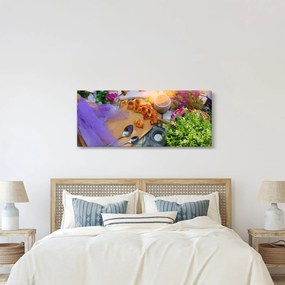 Kép - nyári piknik (120x50 cm)