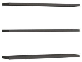 Boss Anthracite polc  3 db