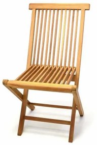 DIVERO® Kerti szék összecsukható 46 x 89 x 62 cm tíkfából