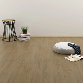 Természetes barna öntapadós pvc padlódeszkák 4,46 m² 3 mm