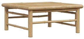 vidaXL bambusz kerti asztal 65 x 65 x 30 cm