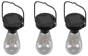 Napelemes LED függő kültéri lámpa ø 7 cm Campus – Trio