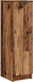 vidaXL antik fa színű szerelt fa cipőszekrény 29,5 x 35 x 100,5 cm