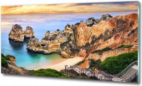 Fotótapéta üvegfalra Mauritius tengerpart 100x70