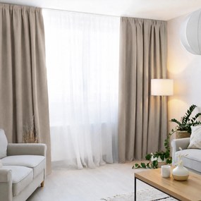 Goldea sötétítő függöny 100% blackout - kasmír 270x180 cm