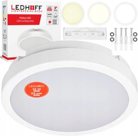 Falra szerelhető Led mennyezeti lámpa Meleg természetes hideg fali panel