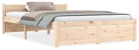 Double tömör fa ágykeret 135 x 190 cm
