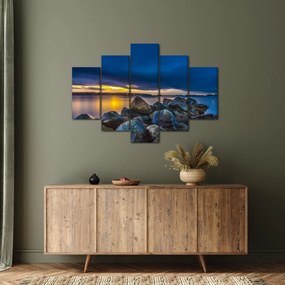 Kép - Felhők a víz felett (150x105 cm)