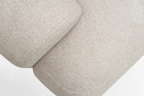 Lotulis kanapé ágyfunkcióval - krém vízlepergető kötött szövet Blur 01