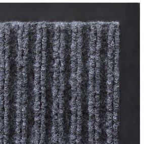 szürke PVC lábtörlő 90 x 150 cm