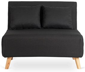 Ágyazható Fotel Fekete Színben. MARRY 2