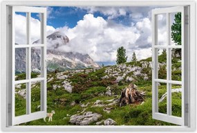 Poszterek 60x40 Bárány a hegyekben Kilátás