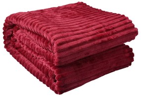 Téli vastag takaró piros 180x200 cm