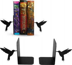 Fém könyvtartó állvány Madárka Loft 2 Db-os