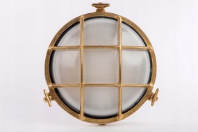 Sárgaréz lámpatest Bulaj Nagy plafon sárgaréz brass prémium lámpa