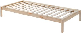 Montessori emeletes ágy pótággyal, természetes, VENITA TYP 1