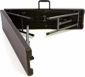 Kerti pad 2 db rattan - barna