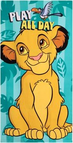 Disney Az Oroszlánkirály All Day fürdőlepedő, strand törölköző 70x140cm (Fast Dry)
