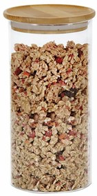 Kesper 38010 Üveg tárolóedény, átmérő 10 cm, 1200ml