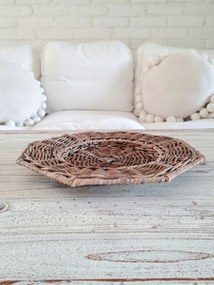 Hampton rusztikus nyolcszögletű tálca